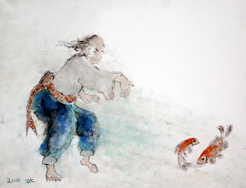 Tai Chi Form- Needle in the Sea Bottom