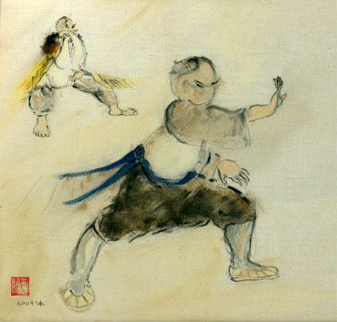 Tai Chi Form- Brush Knee and Push